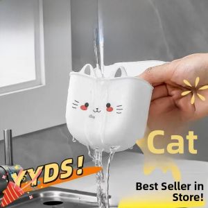 Kitchen Sink Strainer Press Type Drain Basket Vegetable Washing Basin Dishwashing Sink Special Filter Drain Net