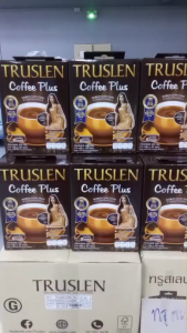 Truslen coffee plus กล่อง 40ซอง ทรูสเลน คอฟฟี่ พลัส กาแฟปรุงสำเร็จชนิดผง