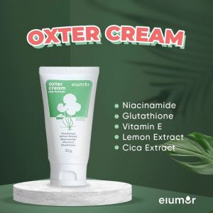 Elumor Oxter Gel New Formula Deodorant 50g / Elumor Oxter Cream 30g / Krim Pemutih Ketiak & Area Lipatan