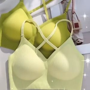 (SG InStock) U Back & Criss Cross Back Seamless Latex Bra. Many Design (Wireless. Seamless. Strapless. Sports) - TSB20