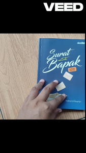 Buku Novel Surat untuk Bapak: Kisah Nyata & Inspiratif