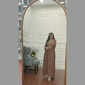 Fashiongramm - Shopia Katan Dress Muslimah Gamis Cringkle Airflow: Gamis Viral Ramadhan Sale 2023