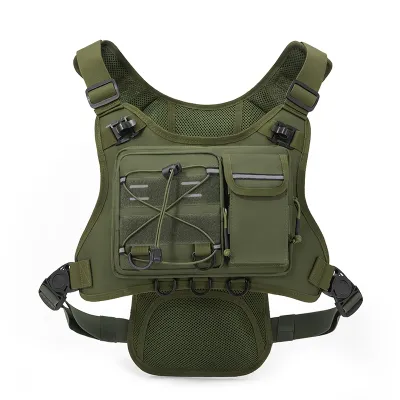 Running Vest Chest Hydration Pack Outdoor Sports Backpack For Hiking Race Marathon Bag Men Women Sport Tactical Camping Backpack