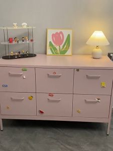 Drawer Cabinet Thickening Storage Multi Functional Multi-layer Cabinet Living Room Bedroom Lockers Tebal Kabinet Storan Multi-lapisan Berfungsi 抽屉柜