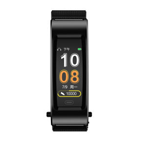 LNGTE Smart Bluetooth Earbuds Sports Bracelet with Heart Rate Blood Pressure Sleep Monitor LED Touch Screen