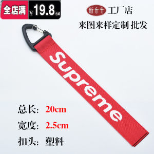 Trendy Brand Bags Ribbon Pendant Backpack Schoolbag Keychain Ins Ornaments Hat Clothes Pants Zipper Ribbon