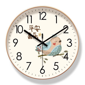 นาฬิกาแขวนแบบควอตซ์สไตล์ยุโรปแบบเรียบง่ายสำหรับห้องนั่งเล่น นาฬิกาตั้งโต๊ะแบบเงียบ นาฬิกาติดผนังแบบใหม่ 6431 ตกแต่งบ้าน