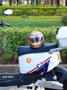 Anak KD-52 Full Face Kids Motorcycle Helmet 3 Designs Iron-Man Ultraman Style for Boys and Girls Ages 4 to12