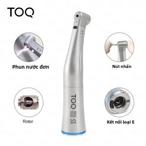 Đầu Mài Nha Khoa Blue Ring Contra Angle X25L Sử Dụng Sợi Quang Tua Bin Khí Micromotor Tốc Độ Thấp Dùng Trong Phẫu Thuật Nha Khoa