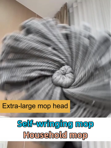 Joybos Home Use Self-Wringing Mop Spin Dry and Wet Mop No Hand Wash Easy to Use for Floor Cleaning