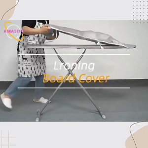 100*40cm Ironing Board Cover Adjustable Non-Slip Tabletop Silver Coated Thick Pad Reflect Heat Resist iron board Cloth