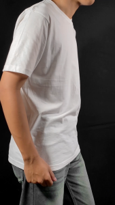 Buffback Basic Kaos Polos Cotton Combed 30 s Lengan Pendek