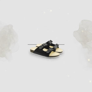 Crousel Sandal slide \ Women - Lilya Black