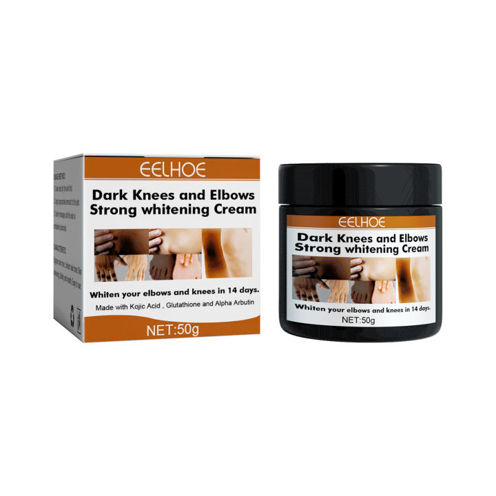 Eelhoe Strong Effective Dark Knuckles Remover Serum Powerful Whitening Cream Hand Knuckle Cream For Elbow And Knee Black Skin Dark Feet Whitening Cream Fast Whitening Cream For Dark Feet Dark Knees And Elbows Strong Whitening Cream 50g