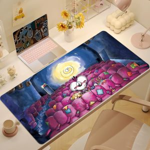 D-Diddl Cartoon Kawaii Mouse Pad Non-slip Thickened MousePad Student Gaming Cushion Large Writing Lockedge Office