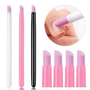 Thạch Anh Da Móng Tay Mài Bút Dụng Cụ Làm Móng Tay Cắt Tẩy Tông Đơ Cắt Tẩy Tế Bào Chết Da Chết 3/5/10 Bộ Nhựa Dụng Cụ Làm Móng Tay Nghệ Thuật