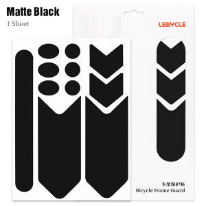 LEBYCLE MTB Road Bicycle Chain Protection Sticker Bike Frame Protection Sticker Bike Front Fork Protective Film