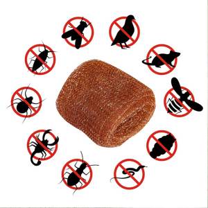 Kawat Mesh Anti Serangga & Kawat Jaring Tembaga untuk Penanaman: 3/6M Copper Wire Mesh