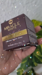 （READY STOCK）MIRACLE WHITE ADVANCE REPAIR BRIGHTENING CREAM 50g per bottle