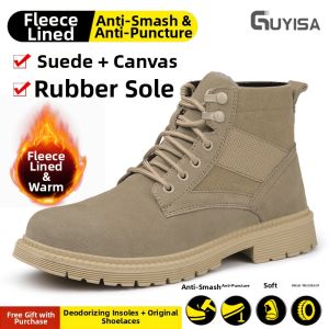 GUYISA | Anti-Smash Anti-Puncture Waterproof Dustproof High Breathable Work Shoes