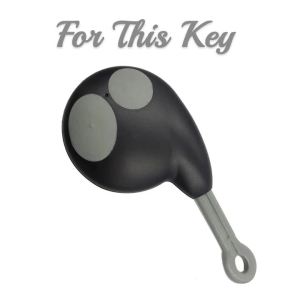 2 Buttons TPU Smart Remote Car Key Shell Cover Case for Toyota Cobra Alarm 7777 1046 3193 Key Housing Fob Bag Protector