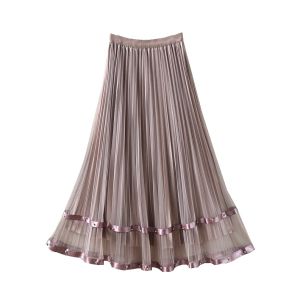 ROK TUTU TERBARU  WANITA DEWASA PANJANG PITA MUTIARA PILSKET  DEPAN BELAKANG KARET  MEWAH MURAH BERKUALITAS