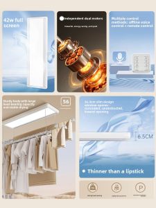 ROYALSTAR | Ultra-thin Smart Electric Lift Drying Rack