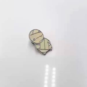 Anime Miira No Kaikata How To Keep A Mummy Pins Brooch Cute Cartoon Mummy Badge Brooch for Women Men Lapel Pin Jewelry