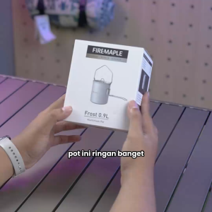 PANCI CAMPING GANTUNG FIREMAPLE FROST 900ML ALLUMINIUM HANGING POT