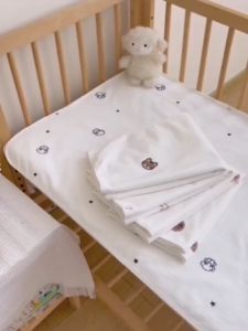 Washable Cotton Baby Diaper Pad Class A Newborn Urine Mat Nursing Mat Waterproof Cartoon Change Mat