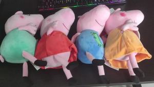 30cm Peppa Pig Plush Toys Cartoon Anime Figure George Teddy Bear Mr Dinosaur Stuffed Plush Dolls Childrens Christmas Gifts Toys