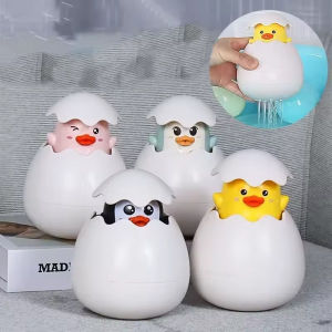 Cute Cartoon Baby Bath Shower Toy Funny Kids Swimming Bath Spray Water Duck Penguin Boy Girl Bathing Beach Water Toy Bathroom