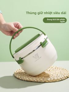 YOULUNMEI | Hộp Cơm Bằng Thép Không Gỉ 304 Cách Nhiệt