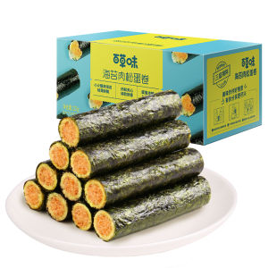 BE＆CHEERY|Bánh Trứng Cuốn Tơ Thịt Rong Biển 5 Hộp 100g
