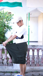 Celana Cargo Pria Jumbo Pants Big Size Bahan Kanvas