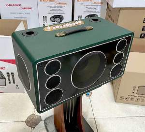 Loa Karaoke Xách Tay Cao Cấp SoundBox T900 New 2024 (Loa 9 đường tiếng Công suất 500W 2 Micro UHF)