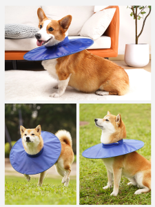 Pet All Year Round Elizabeth Ring Sterilization Skin Anti-Licking Wound Big Dog Protection Waterproof Collar Shiba Inu Jarre Aero Bull