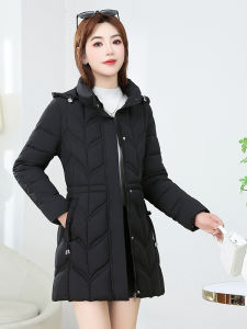 Thickened Medium-Length Cotton Jacket for Middle-Aged And Elderly Women Fashionable Winter Warm Clothes for Grandmothers