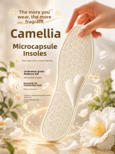 LINGMIAO | Deodorizing Womens Insoles Breathable Moisture-Absorbing Antibacterial Summer