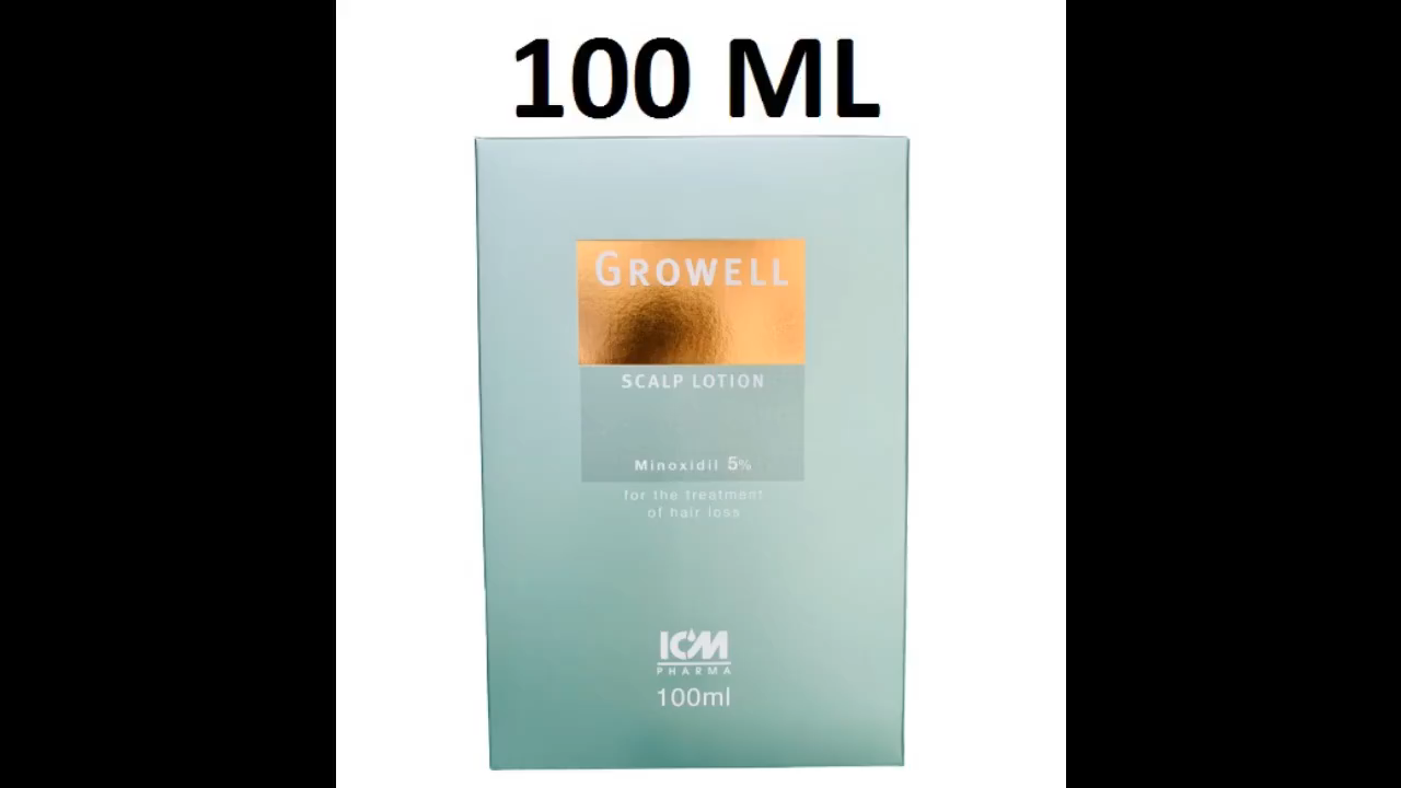 Shopee Deleted BUY 3 FREE 1【 Ready stock】100% Original Growell 5% Scalp Lotion 100ml EXP2027