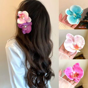 Zy Fashion New Korean Sweet Hair clip for Women Fashion Flower Side clip Cute Girl Versatile Hairpin