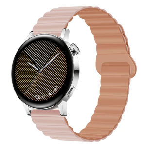 Huawei GT6/5/4/3 pro Compatible Magnetic Silicone Sport Watch Band Replacement Original Fashion 46 Accessories Summer New Model