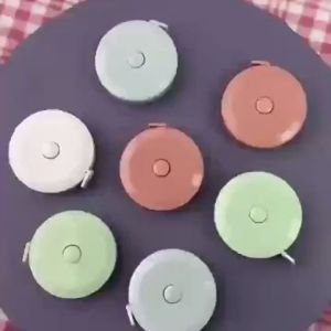 LL Telescopic Tape Measure 150cm 60 Inch Push Button Tape Body Measuring Soft Retractable Sewing Tailor Cloth Ruler