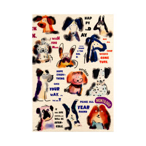 Montilord Thick Paper B5 Notebook Smooth Writing Grid Paper Cute Cartoon Colorful Hard Cover Business Notebook Daily Journal