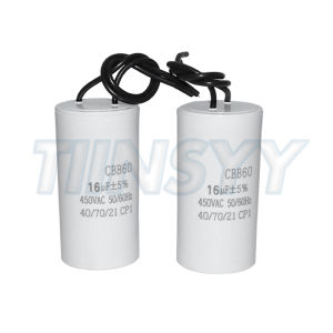1pc CBB60 Motor Run Capacitors 450VAC Starting Capacitor 5% for Washing Machine 450V 3UF 4UF 5UF 6UF 8UF 10UF 12UF 15UF 18UF 20U