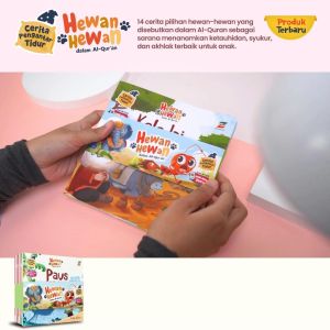 buku dongeng cerita hewan binatang dalam al quran al quran anak 2 3 tahun bergambar pengantar sebelum tidur bilingual