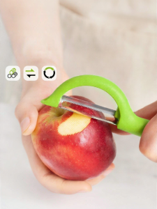 kochblume | Multifunctional Serrated Stainless Steel Peeler
