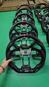 Honda Civic FC 2016 - 2021 Carbon Steering Leather Steering