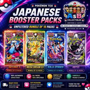[SG INSTOCK] Pokémon Mega Dream EX | Inferno X | Ninja Spinner | Abyss Eye Unfiltered PCJ Bundles / Packs Pokémon TCG