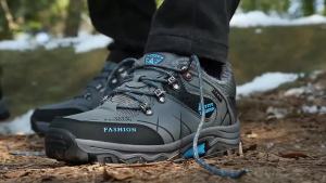 Men Fashion Ankle Boots Winter Warm Plush Snow Boots Men Outdoor Sneakers Work Boots Male Rubber Winter Mens Boots Big Size 47